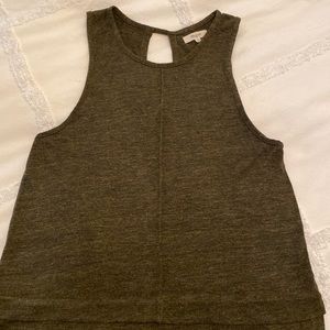 Madewell ladies racer back tank. L